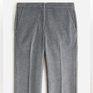 J.Crew Kate Pant in Grey Drapey Flannel Size 2 Petite